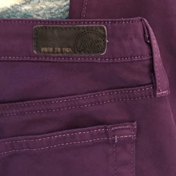 AG purple skinny jeans size 26 🎉HP🎉 - Picture 4 of 4